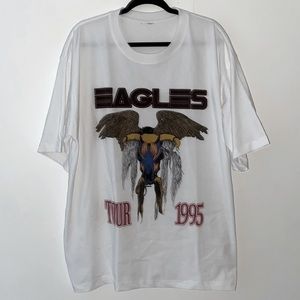 Custom Made Eagles Band Tour Tee Sample Sale Designer Streetwear XL Oversized‌‌